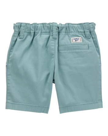 Baby Flat-Front Shorts - Teal, 