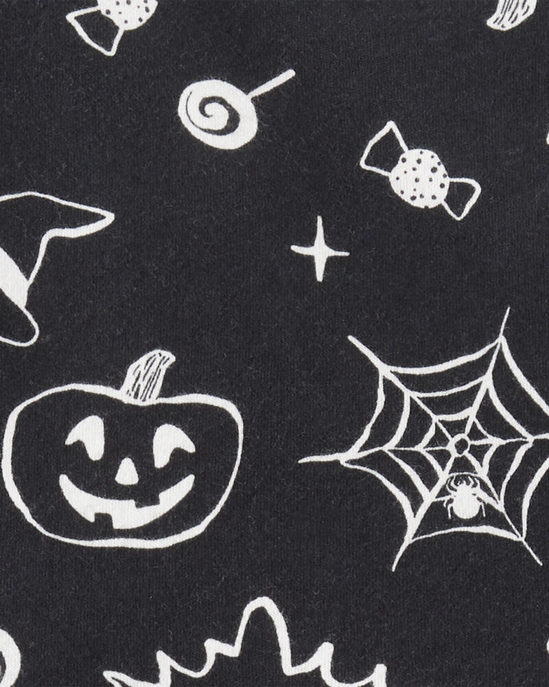 Toddler Halloween Spooky Print Dress - Black, image 3 of 4 slides