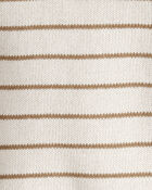 Baby Boy 2-Piece Long-Sleeve Tee & Pant Set - Ivory/Brown, image 3 of 6 slides