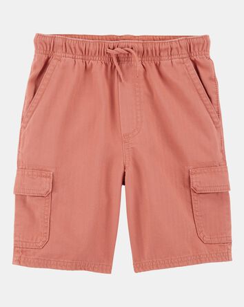 Kid Cargo Utility Shorts - Red, 