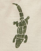 Baby 2-Piece Alligator Button-Down Shirt & Pull-On Shorts Set, image 6 of 6 slides