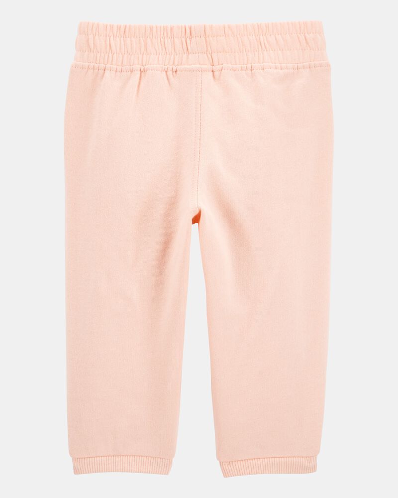 Baby 2-Pack French Terry Joggers, image 6 of 7 slides