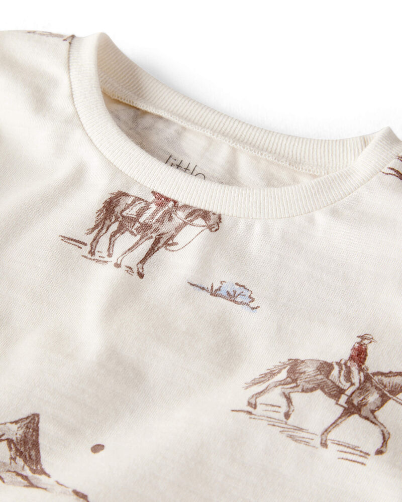 Toddler Boy 2-Pack Organic Cotton Tees, image 2 of 5 slides