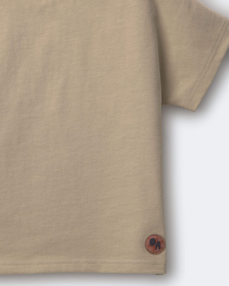 Toddler Premium Dolman Tee - Tan, image 5 of 5 slides
