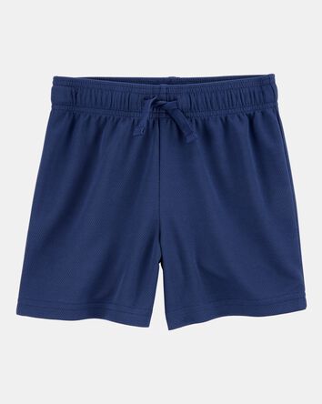 Toddler Boy Active Mesh Shorts - Navy, 