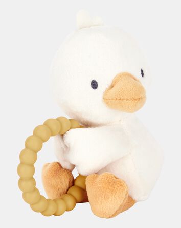 Baby Chick Plush With Teether - Yellow, 