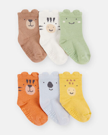 Baby 6-Pack Crew Socks, 