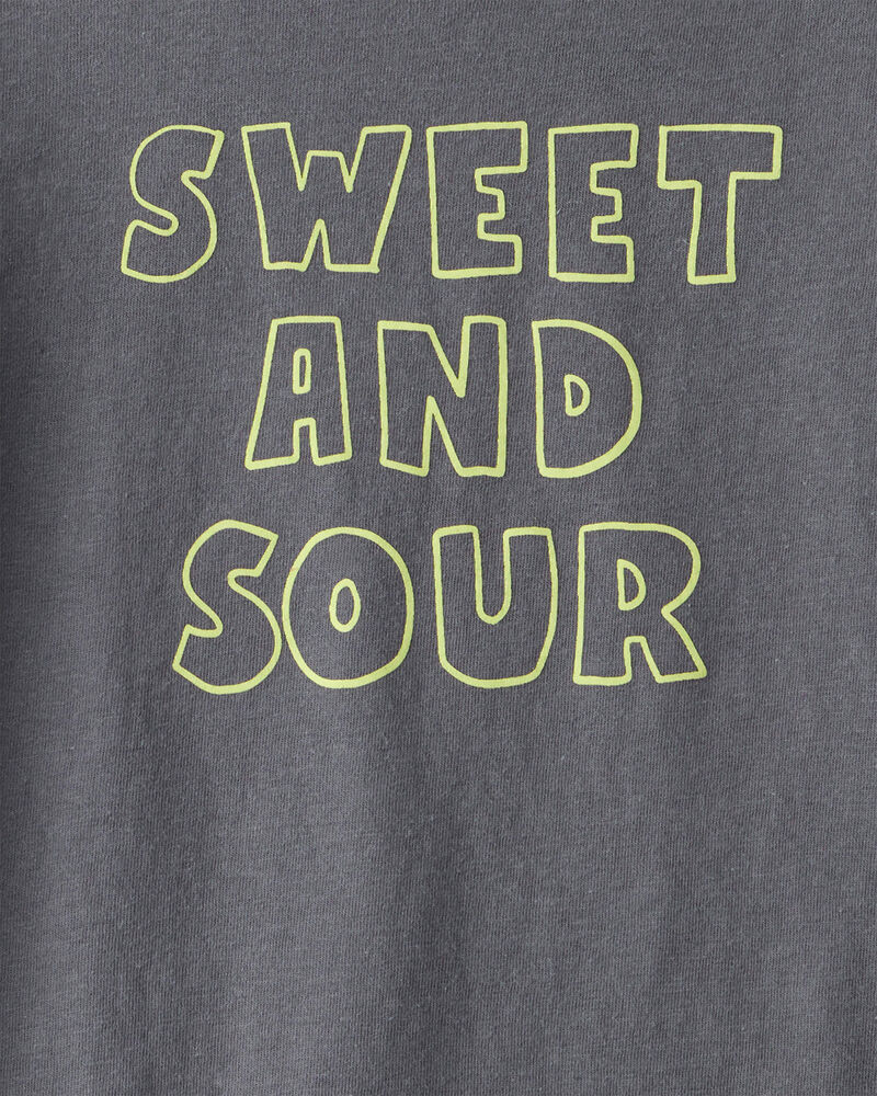 Toddler Boy Sweet and Sour Long-Sleeve Graphic Tee - Grey, image 2 of 3 slides