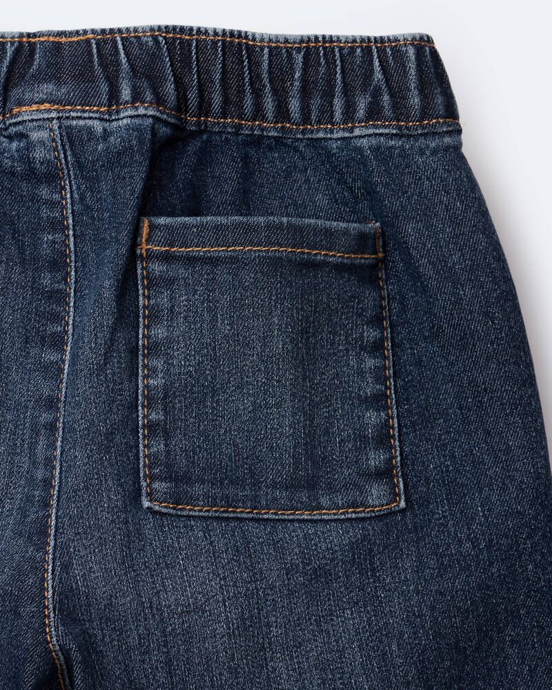 Toddler Barrel Pant in Denim - Blue, image 8 of 8 slides
