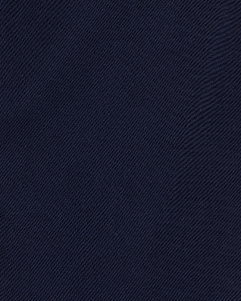 Toddler 3-Pack Slim Tapered Chino Pants - Navy, image 4 of 8 slides