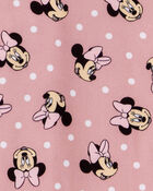 Kid Disney&copy; Minnie Mouse Coat-Style Loose Fit 2-Piece Pajamas - Pink, image 2 of 3 slides