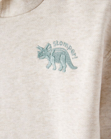 Toddler Boy DayDream Fleece Dinosaur Print Long-Sleeve Tee & Pant Set, 