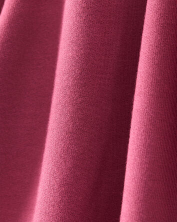 Baby Girl 2-Piece PurelySoft Long-Sleeve Tee & Pant Set - Burgundy, 