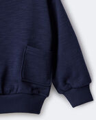 Toddler Otter Sweatshirt&trade; with Pockets- Navy, image 6 of 6 slides