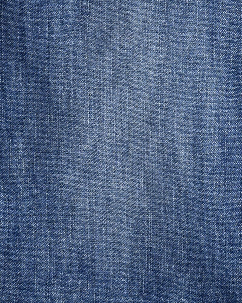 Toddler Boy Western Denim Long-Sleeve Button-Down Shirt - Blue, image 3 of 5 slides