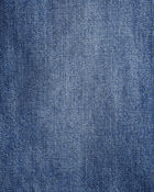 Toddler Boy Western Denim Long-Sleeve Button-Down Shirt - Blue, image 3 of 5 slides