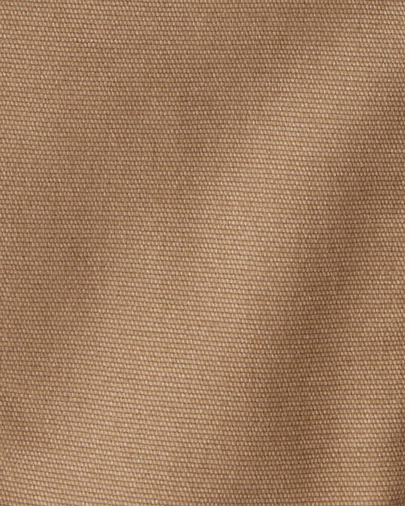 Baby Boy 2-Piece Long-Sleeve Tee & Pant Set - Ivory/Brown, image 4 of 6 slides