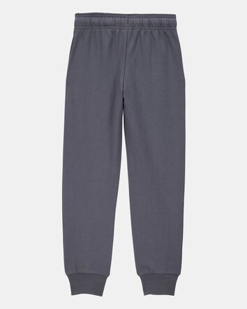 Boys Pull-On Drawstring Joggers - Dark Grey, 