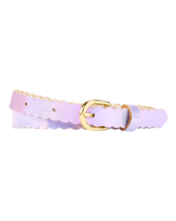 Iridescent Scallop Belt, 
