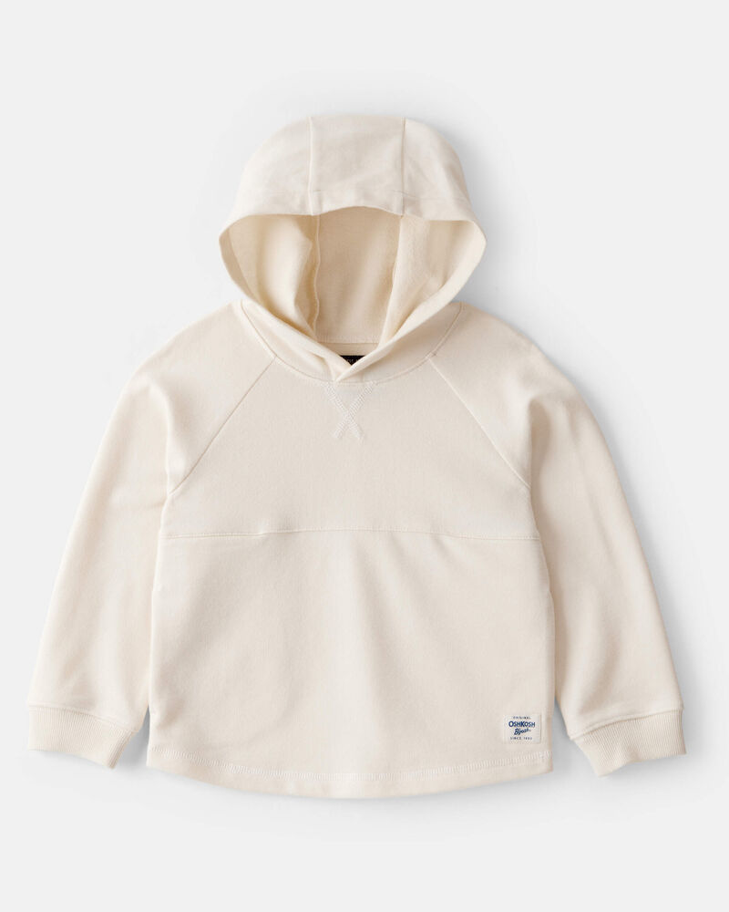 Toddler Boy Long-Sleeve Hoodie - Ivory, image 1 of 4 slides