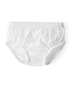 Baby Textured Eyelet Dress- White, image 3 of 5 slides