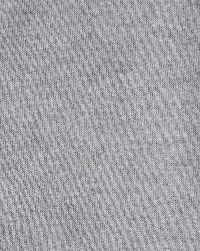 Baby Boy Long-Sleeve Hooded Zip-Up Jacket - Grey, image 2 of 3 slides