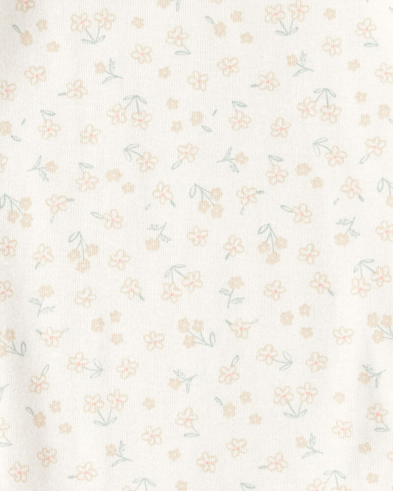 Baby Girl 5-Pack Cowgirl Print Cotton Multipack Bodysuits - White/Blue/Pink, image 4 of 7 slides