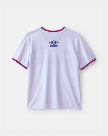 Kids Umbro England Soccer Jersey - White, 