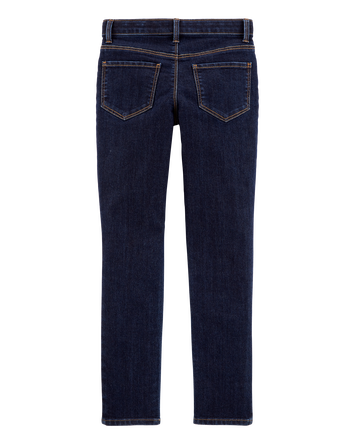 Kid Dark Wash Slim-Fit Super Skinny-Leg Jeans, 