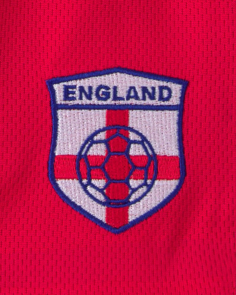 Kids 2-Piece Umbro England Soccer Jersey & Short Set - Red/Blue/White, image 9 of 14 slides