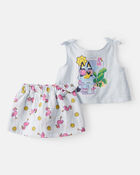 Baby Girl 2-Piece Bluey Tank Top & Short Set, image 1 of 4 slides