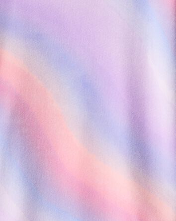 Girls DreamPlush Long-Sleeve Snug Fit 2-Piece Pajamas - Purple/Ombre, 