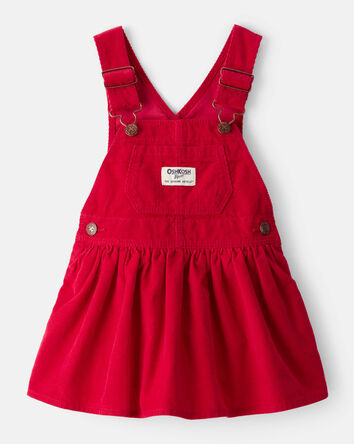 Baby Girl Corduroy Skirtall - Red, 