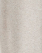 Toddler Girl 2-Piece OshKosh Logo Fleece Jacket & Joggers Set - Cream, Pink, image 6 of 8 slides