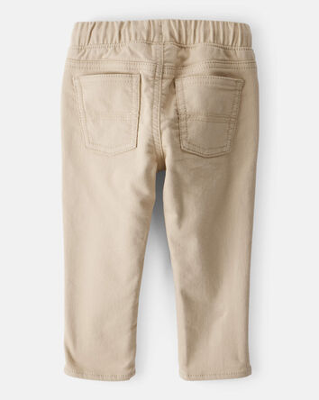 Baby Boy  Pull-On Slim Fit Pants - Khaki, 