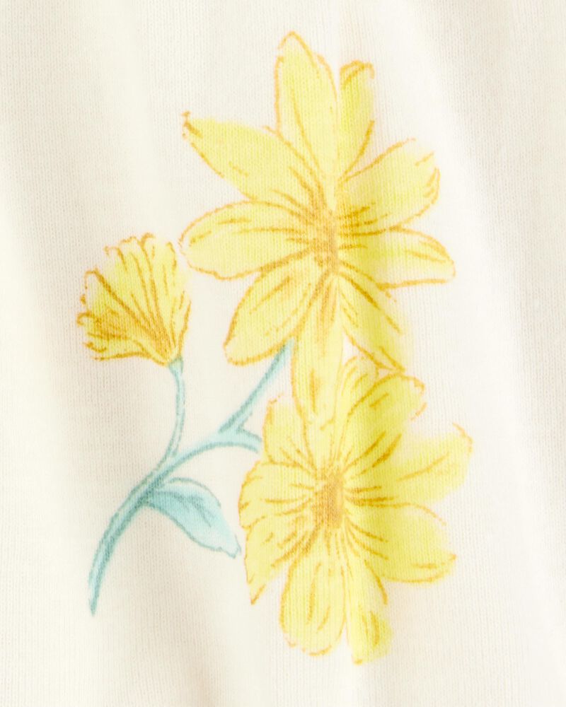 Baby 2-Pack Floral Rompers, image 2 of 4 slides