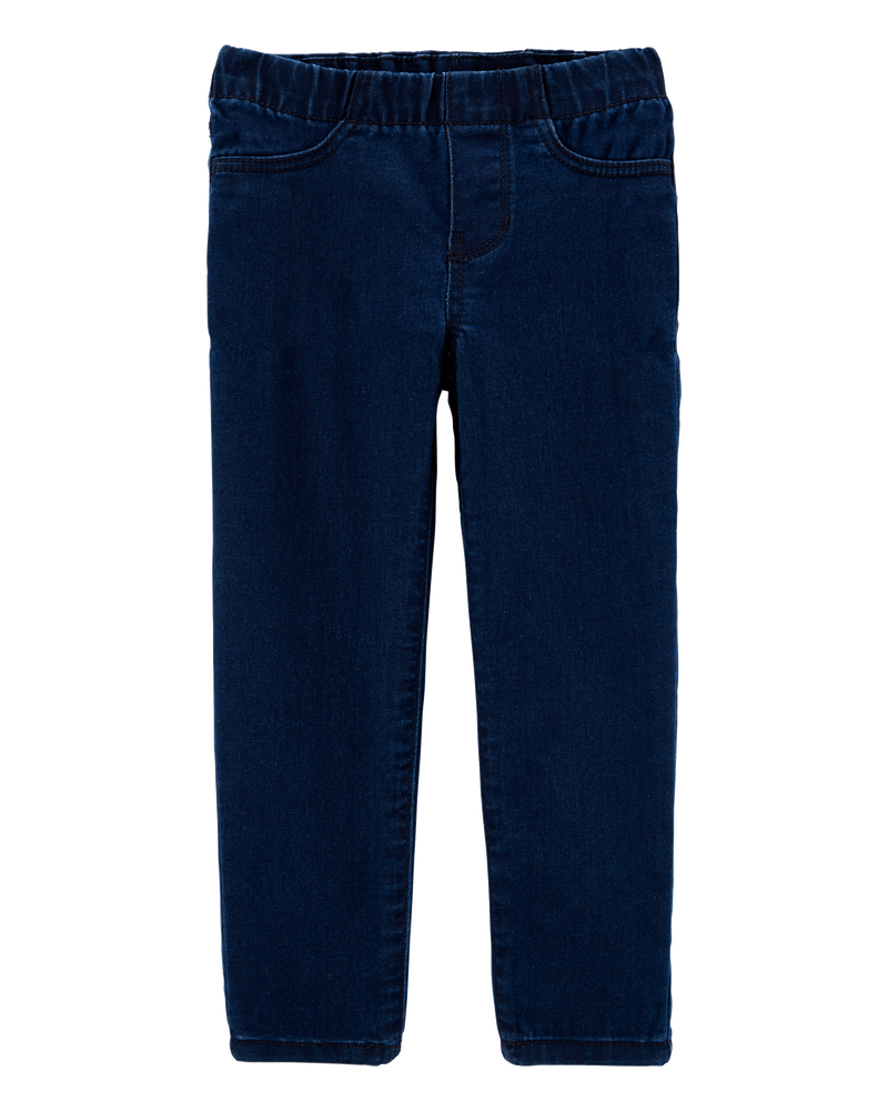 Kid Dark Wash Skinny-Leg Jegging, image 1 of 4 slides