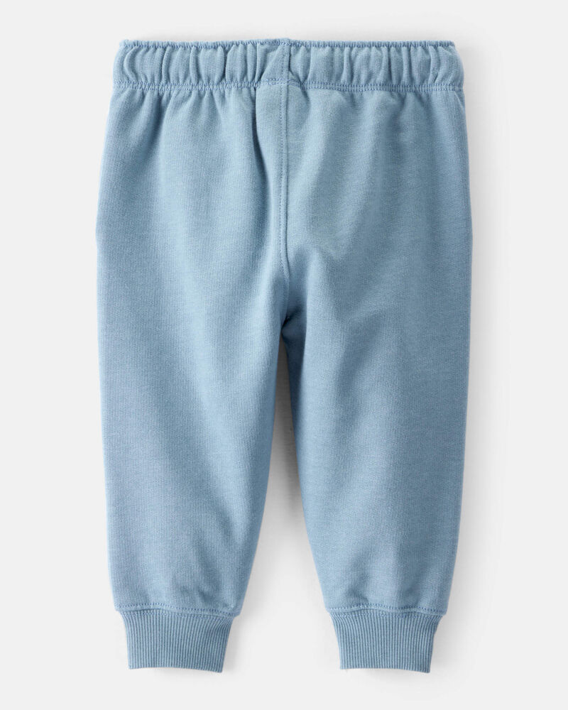 Baby Boy 2-Piece Daydream Fleece Long-Sleeve Sweatshirt & Joggers Set - Pink/Blue, image 5 of 6 slides