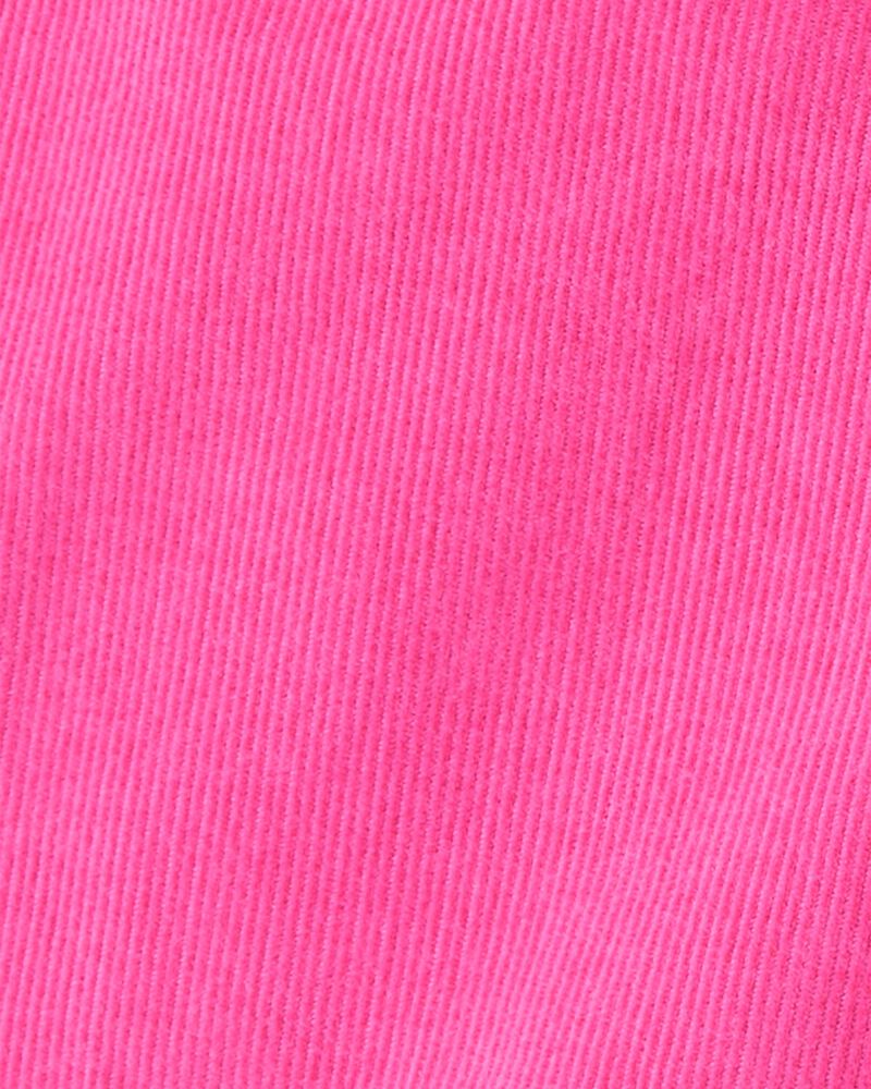 Toddler Girl Heart Pocket Barrel Pants - Pink, image 4 of 5 slides