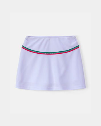 Girls Umbro Mexico Active Skort - White, 