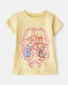 Toddler Girl Disney&copy; Princess Short Sleeve Graphic Tee- Yellow, image 1 of 2 slides
