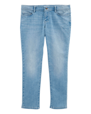 Kid Light Blue Wash Super Skinny-Leg Jeans, 