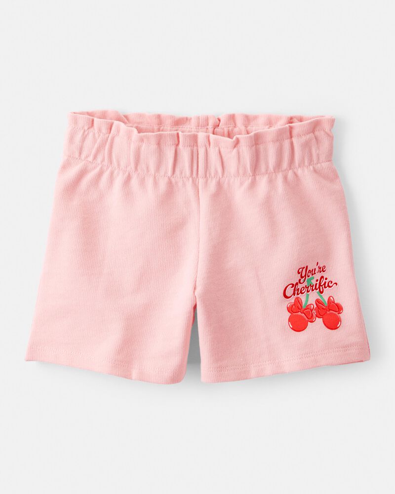 Toddler Girl 2-Piece Minnie Mouse Outfit Set - White/Pink, image 2 of 4 slides