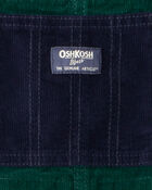 Toddler Boy Corduroy Overalls - Green, image 3 of 4 slides