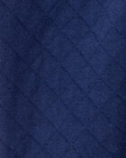 Baby Boy 2-Piece Striped Hooded Long-Sleeve Bodysuit Pant Set - White/Navy, image 4 of 5 slides