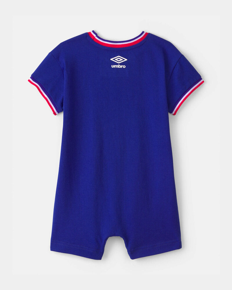 Baby Umbro France Soccer Romper - Blue/Red/White, image 4 of 6 slides