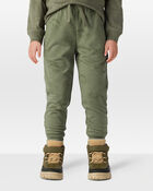 Toddler Boy Dinosaur French Terry Jogger - Green, image 3 of 6 slides