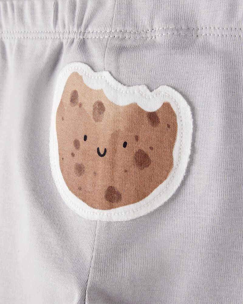 Baby 3-Piece Milk & Cookies Little Character Set&reg; - Grey, image 2 of 6 slides