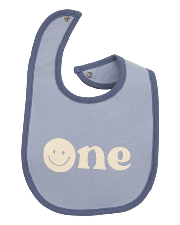 Baby 1st Birthday Teething Bib, 