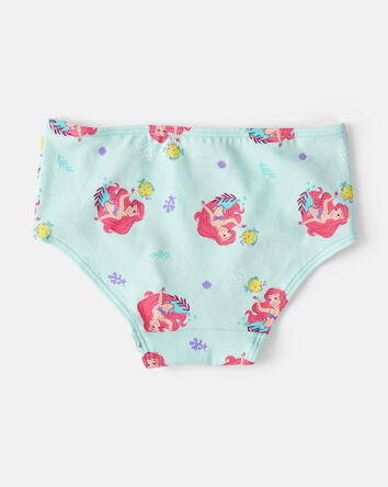 Toddler 6-Pack Disney Princesses Brief Stretch Cotton Underwear, 